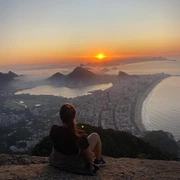 Nascer do Sol no Morro Dois Irmãos