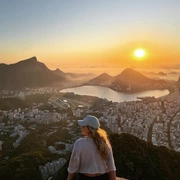 Nascer do Sol no Morro Dois Irmãos